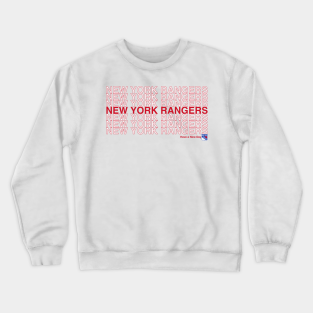 New York Rangers Crewneck Sweatshirt - NEW YORK RANGERS THANK YOU by pcollett88